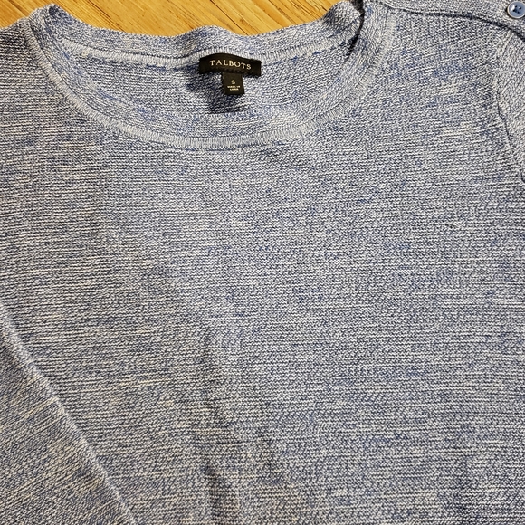 Talbots button arm sweater - Picture 5 of 8